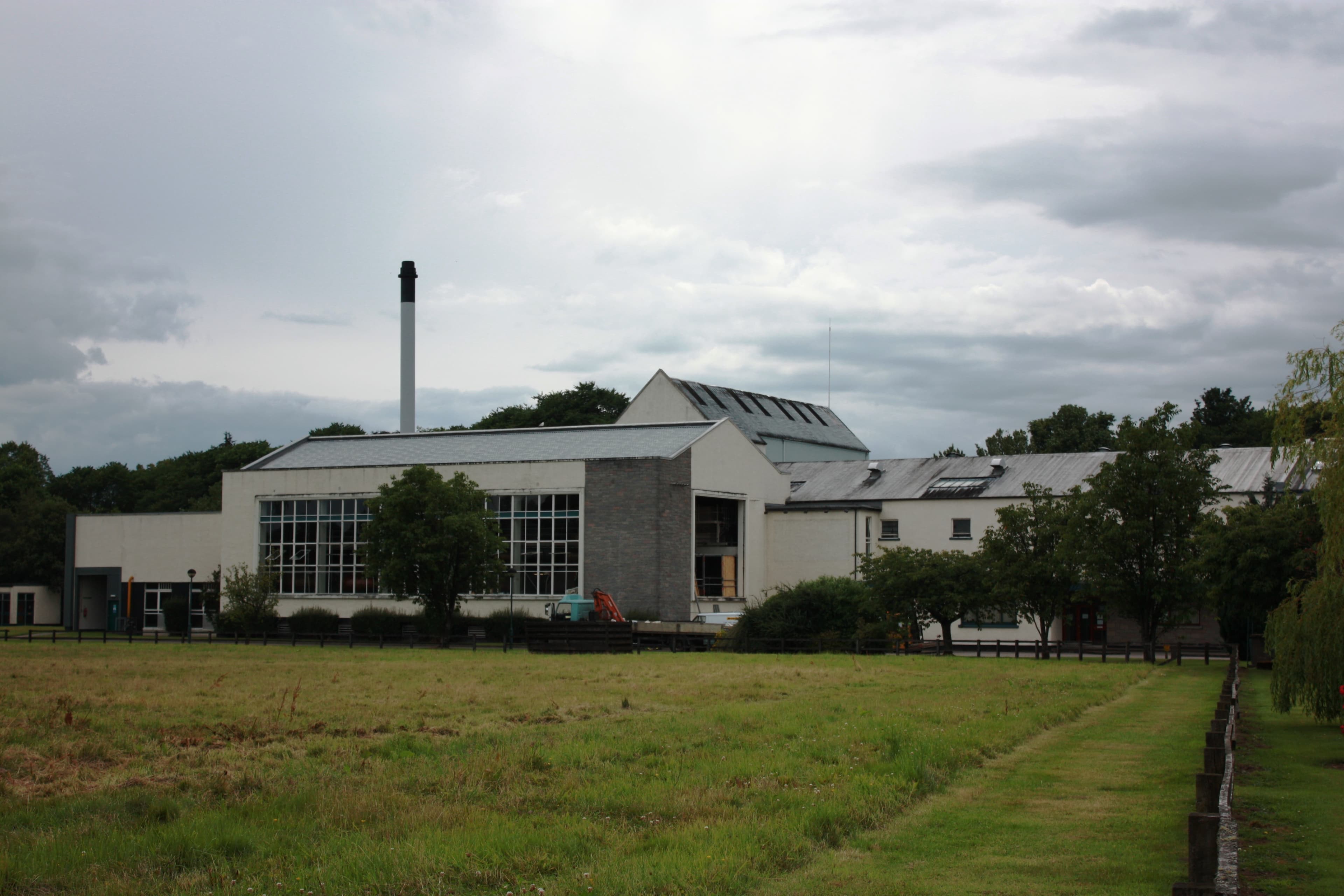 The production buildings at Teaninich distillery near Alness