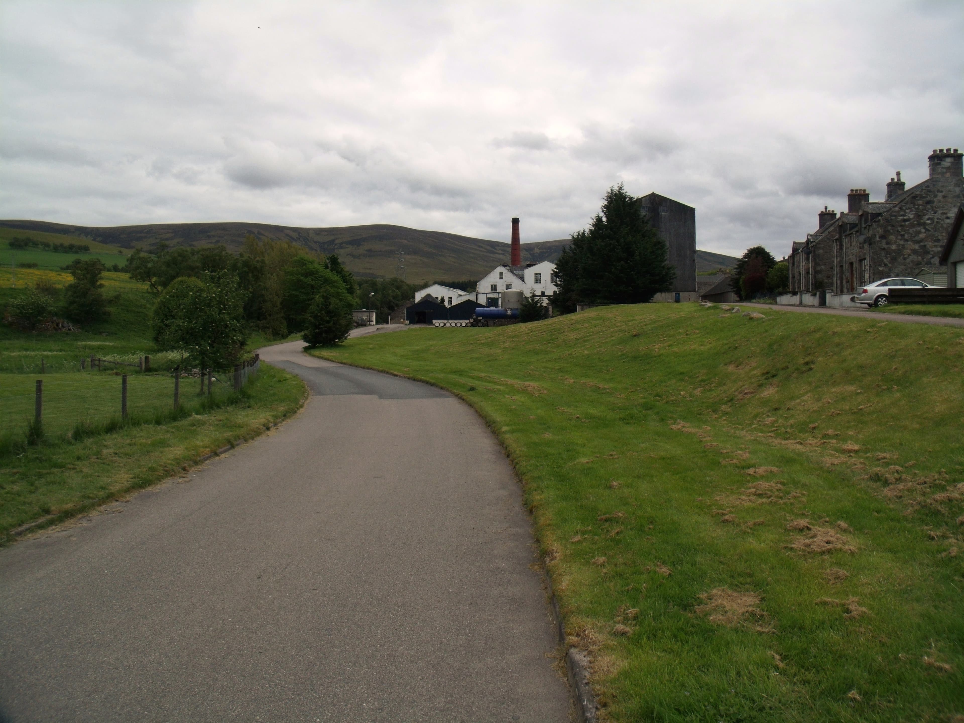Balmenach distillery at Cromdale, Speyside, where Caorunn is made