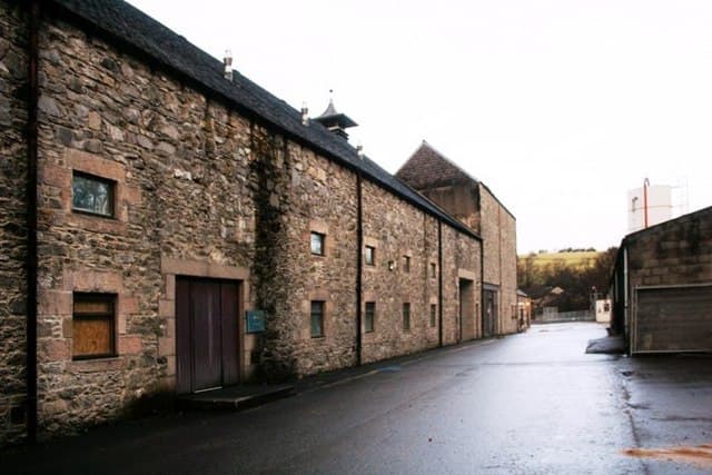 The long stone range of Dufftown distillery