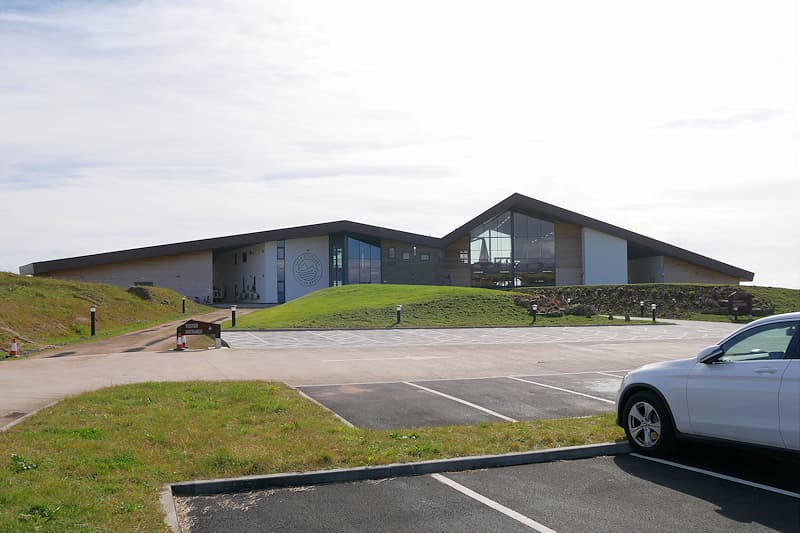 The modern Lagg distillery building at Kilmory on Arran
